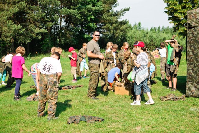 Wycieczka szkolna - Sportowa Osada czerwiec 2012